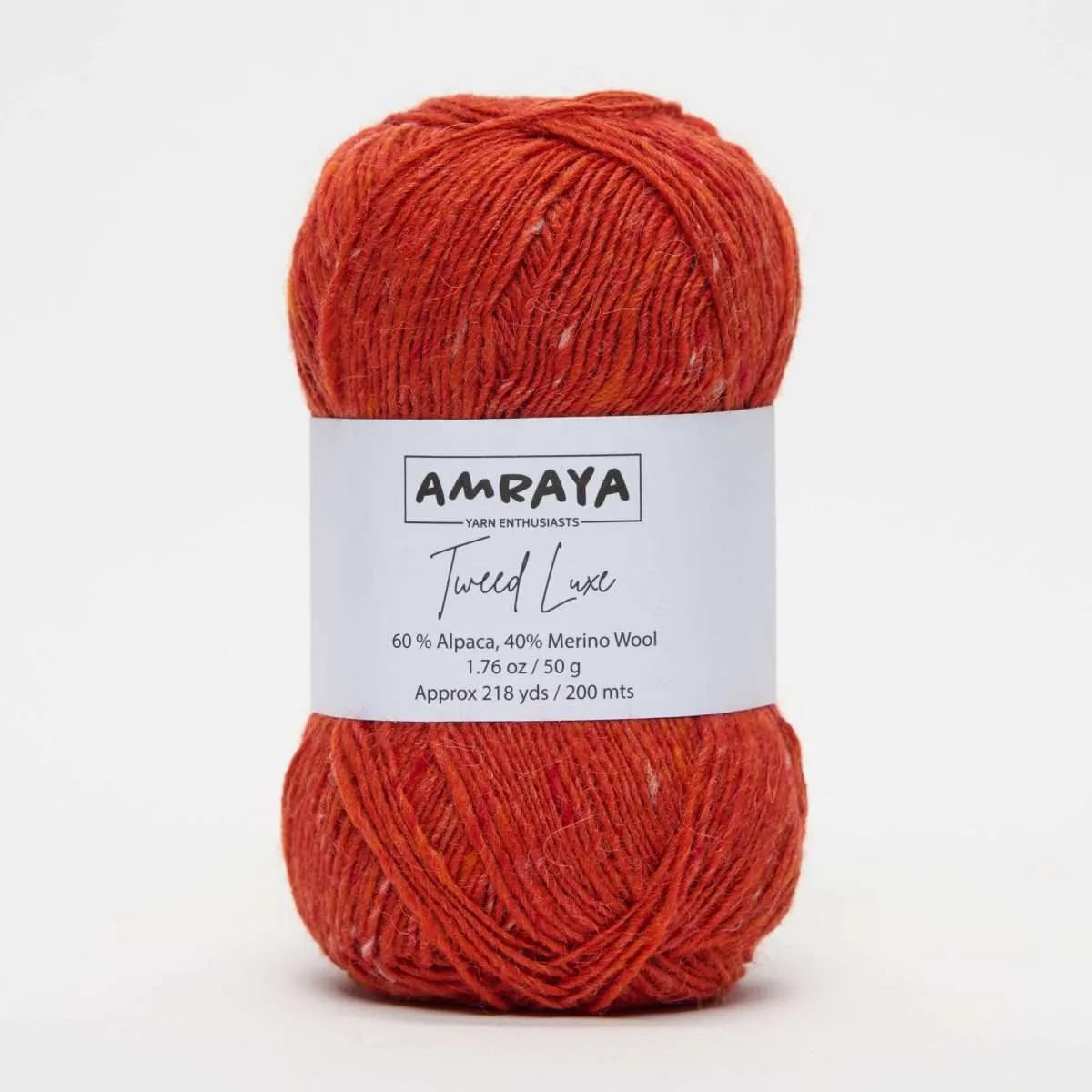 Amraya Tweed Luxe Alpaka Merinowolle Mix Amraya
