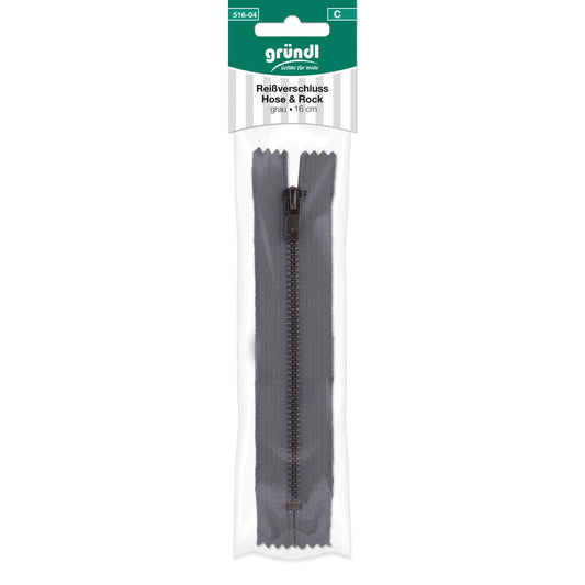 Reißverschluss Hose und Rock, 16 Gründl