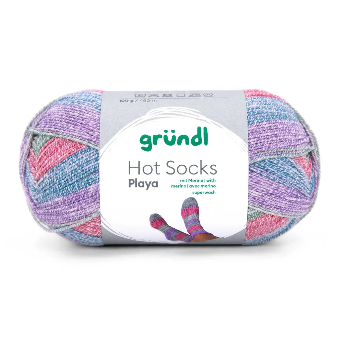 Gründl Hot Socks Playa Sockenwolle Gründl