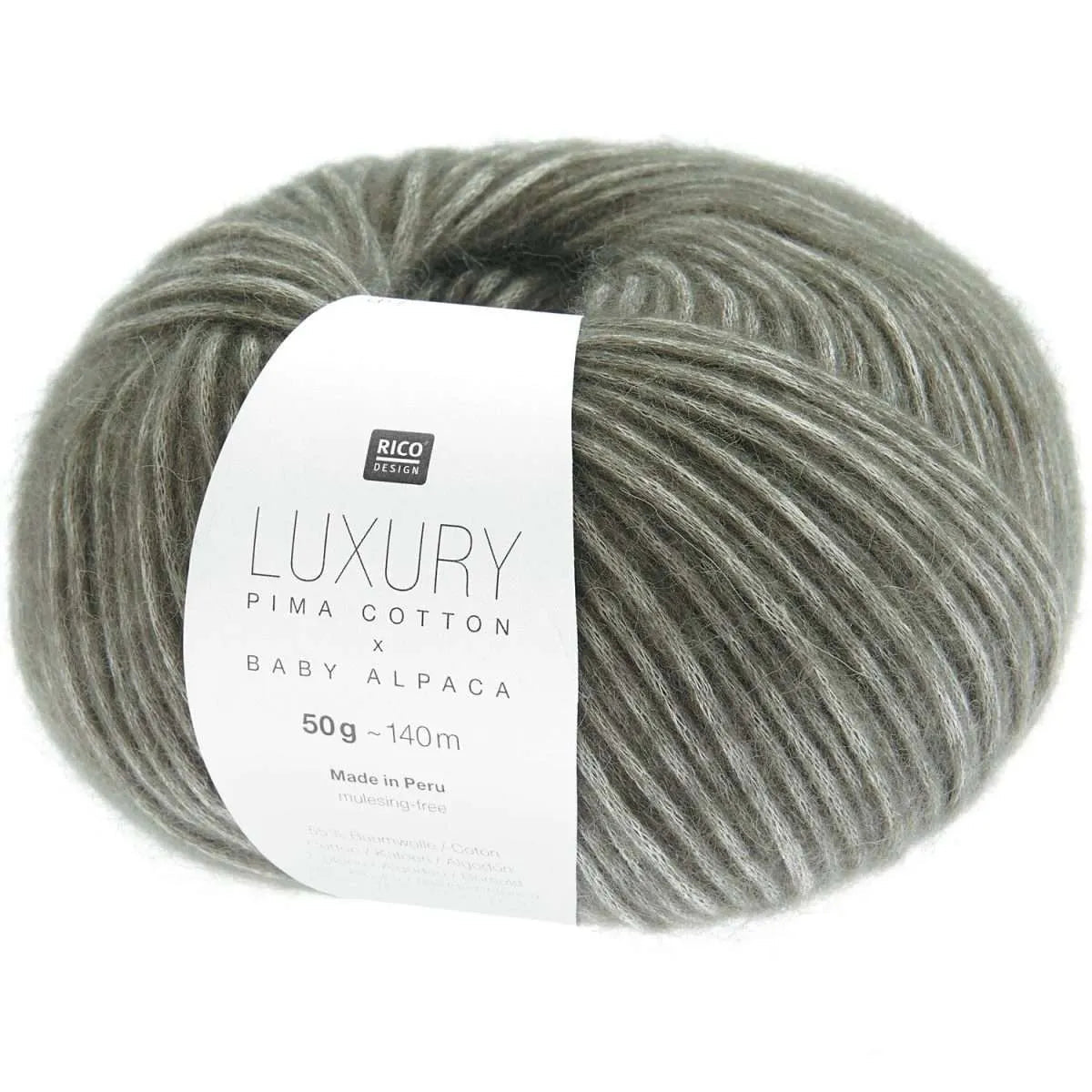 Rico Design Luxury Pima Cotton x Baby Alpaca Rico Design