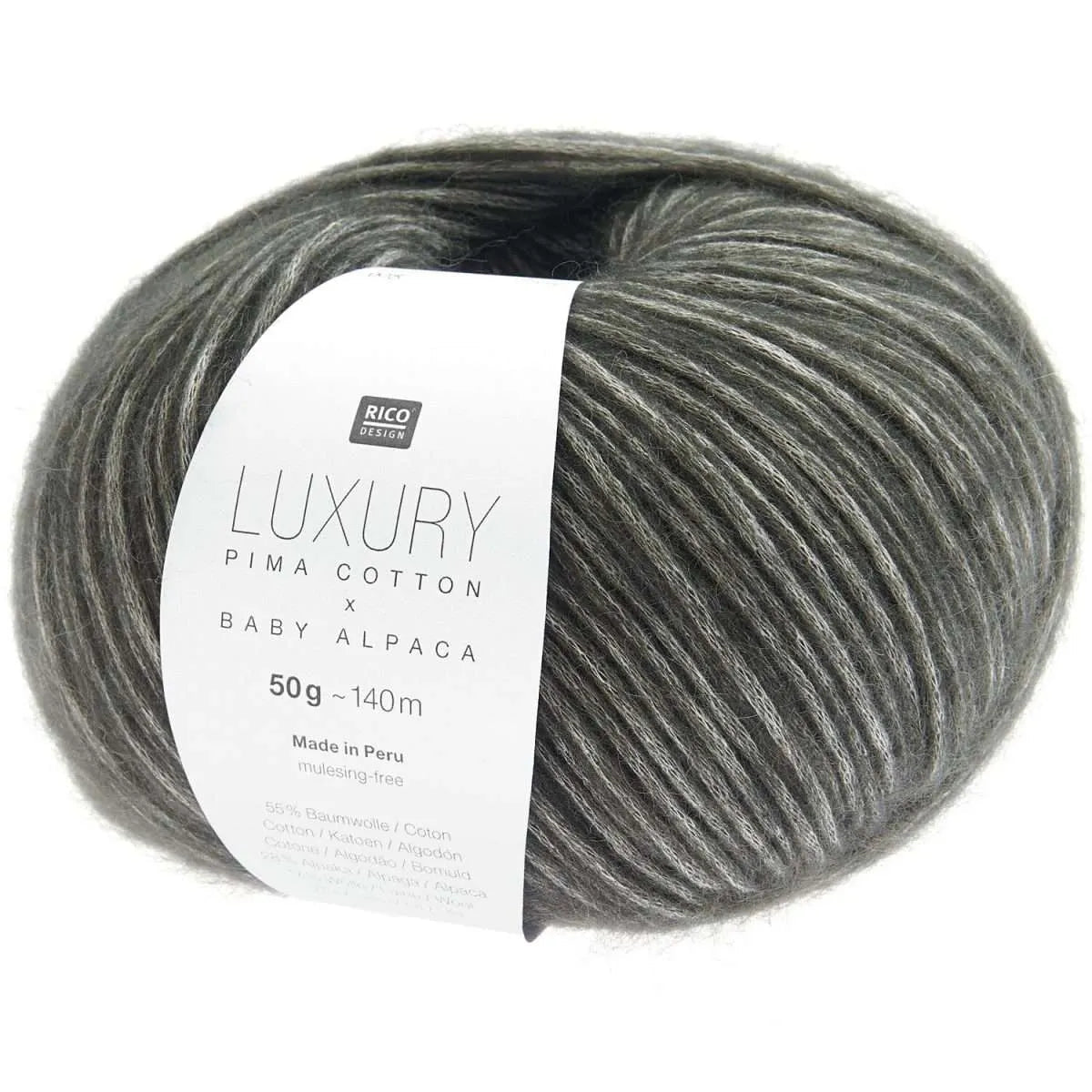 Rico Design Luxury Pima Cotton x Baby Alpaca Rico Design