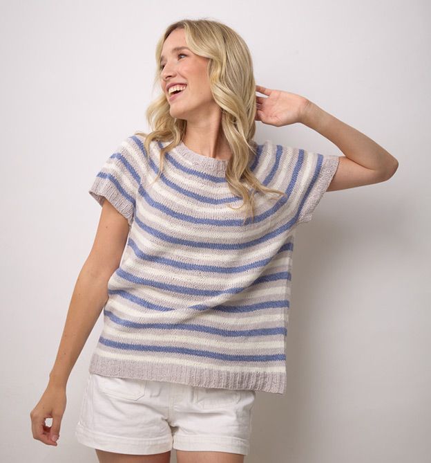 Aus 1 mach viele. Rundpassen-Shirts stricken Topp