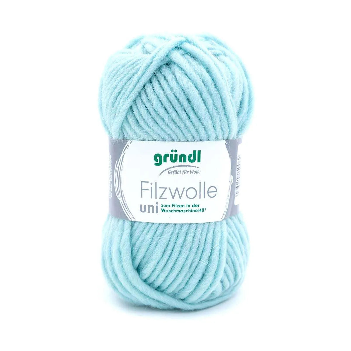 Gründl Filzwolle Uni Gründl