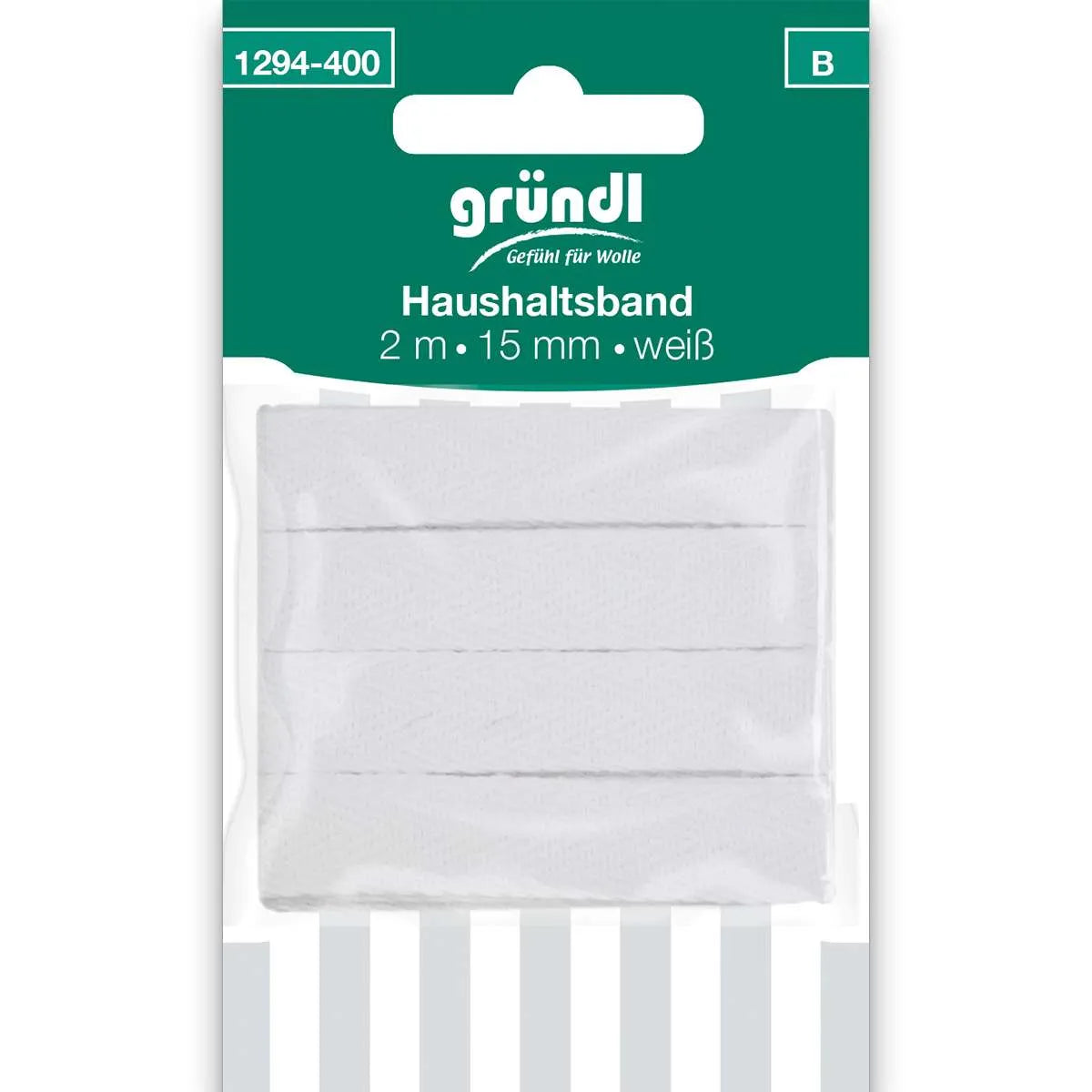 Gründl Haushaltsband, 15 mm x 2 m Gründl