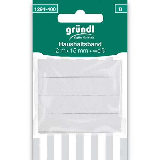 Gründl Haushaltsband, 15 mm x 2 m Gründl