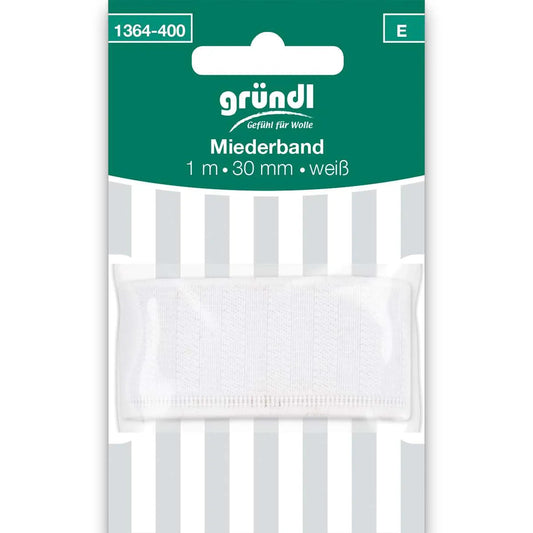 Gründl Miederband, 1 m x 30 mm Gründl