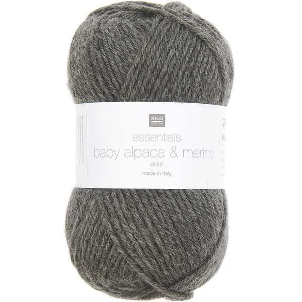 Rico Design Alpakawolle, Essentials Baby Alpaca and Merino aran Rico Design