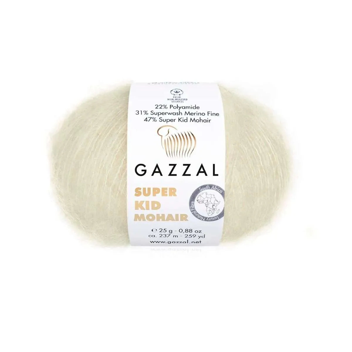 Gazzal Super Kid Mohair Mohairwolle Gazzal