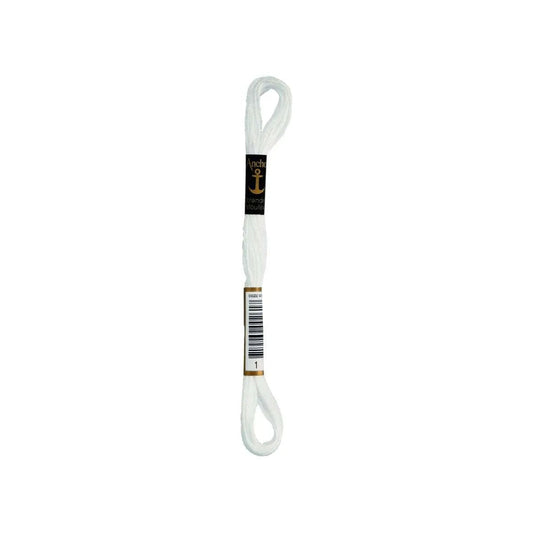 Anchor Stickgarn Sticktwist Farben 00001 - 00089 Anchor