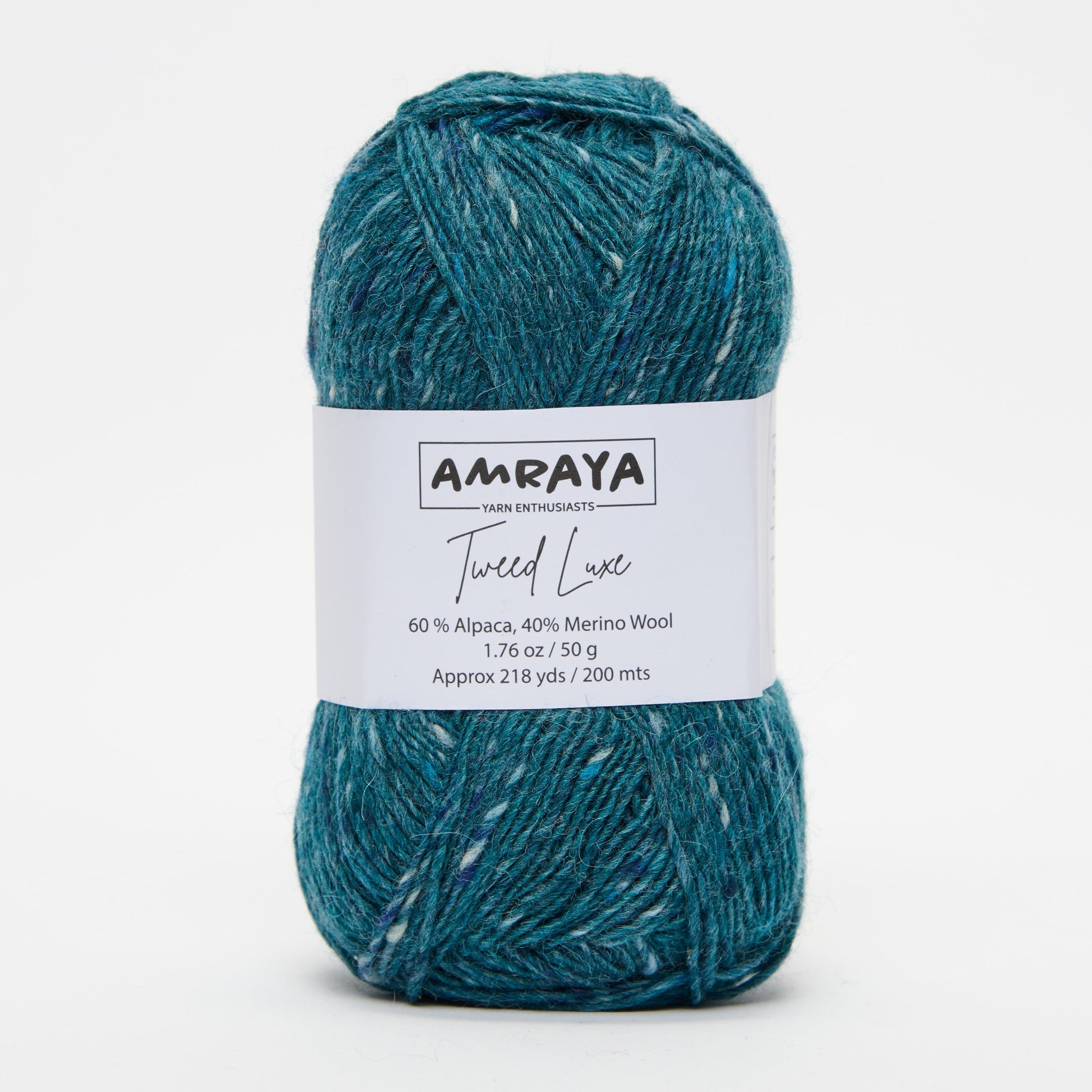 Strickset „Glowing garnet Pullunder“ – mit Tweed Luxe Alpaka Merinowolle Mix + PDF Anleitung Amraya