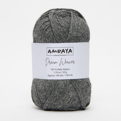 Strickset „Labradorit Pullover“ – mit Baby Alpaka Dream Weaver Wolle + PDF Anleitung Amraya
