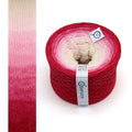 Bobbel Farbverlaufsgarn, Vivid Love, 50% Baumwolle SparWolle