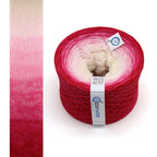 Bobbel Farbverlaufsgarn, Vivid Love, 50% Baumwolle SparWolle