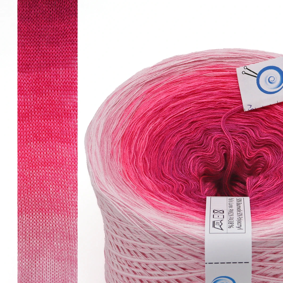 Bobbel Farbverlaufsgarn, Butterfly 50% Baumwolle SparWolle