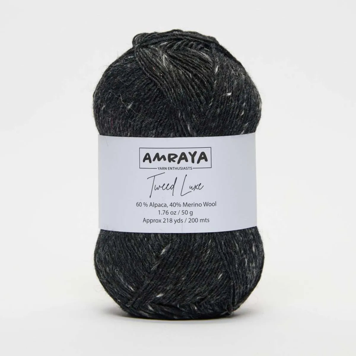 Amraya Tweed Luxe Alpaka Merinowolle Mix Amraya
