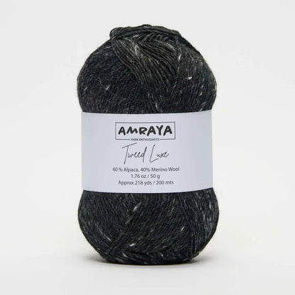 Amraya Tweed Luxe Alpaka Merinowolle Mix Amraya