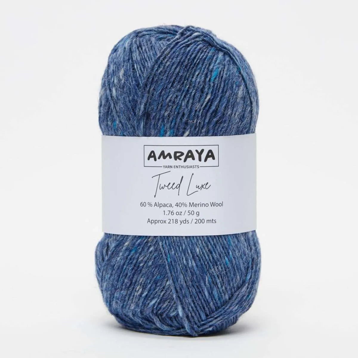 Amraya Tweed Luxe Alpaka Merinowolle Mix Amraya