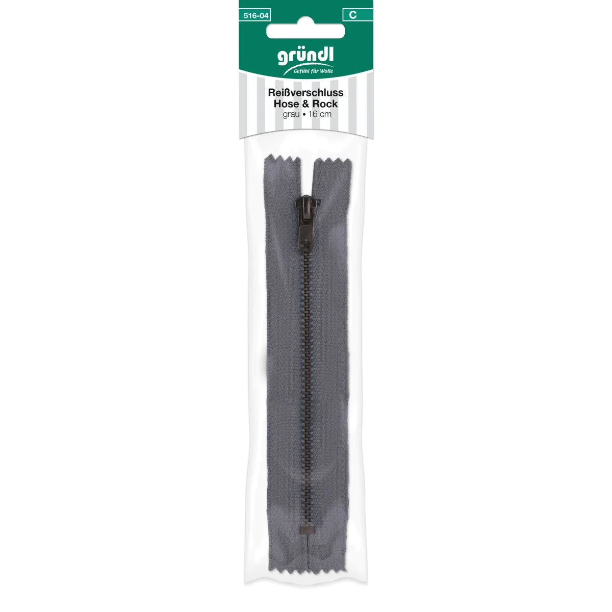 Reißverschluss Hose und Rock, 16 Gründl