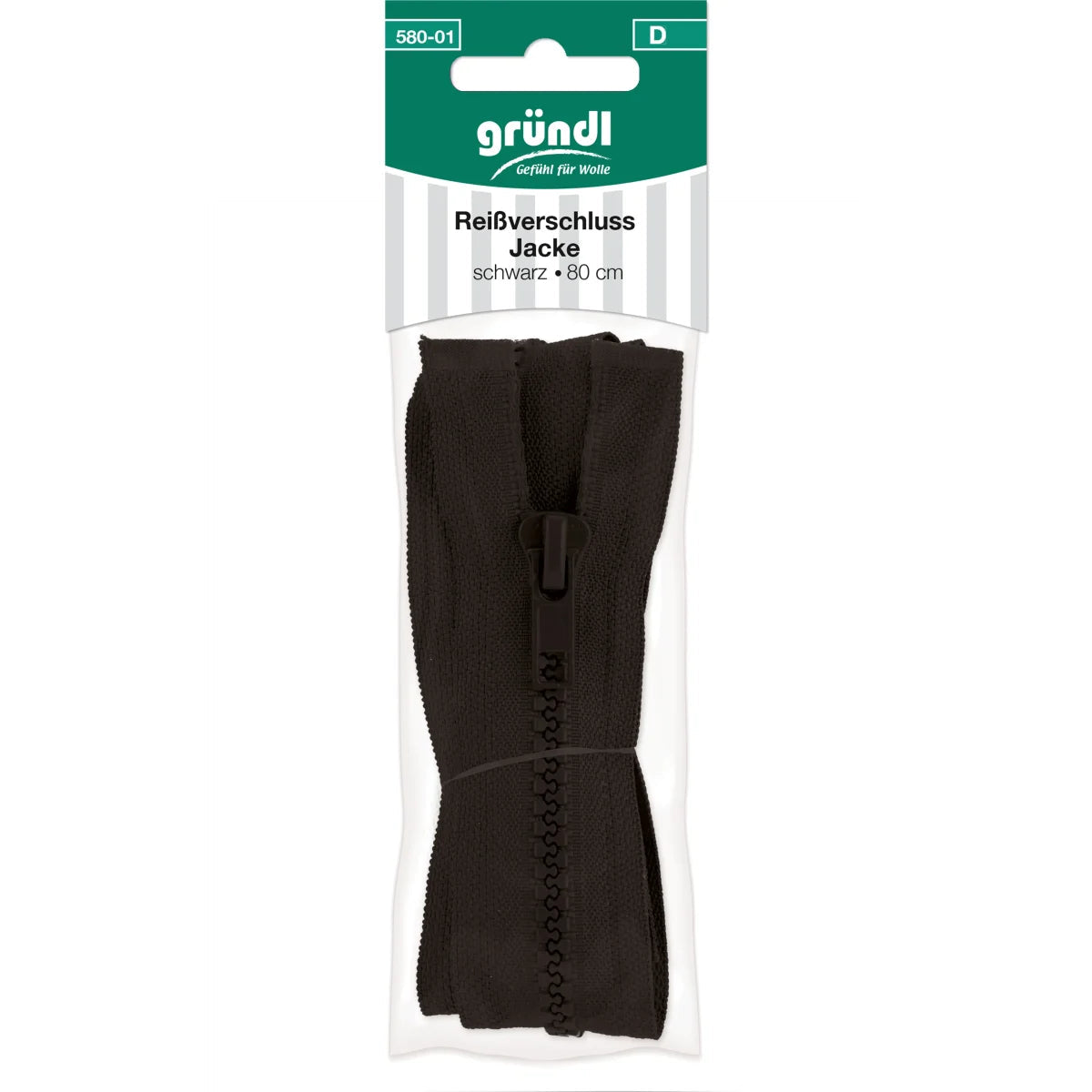 Reissverschluss Jacken, 80 cm Gründl