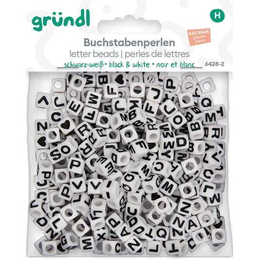 Buchstabenperlen Gründl