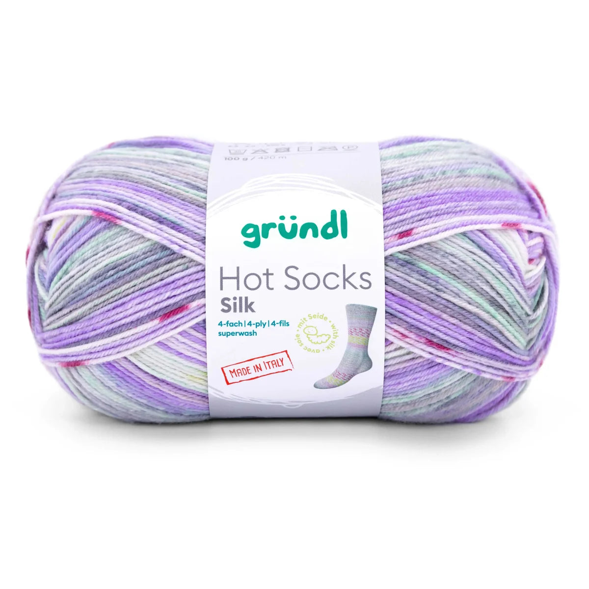 Gründl Hot Socks Silk Sockenwolle Gründl