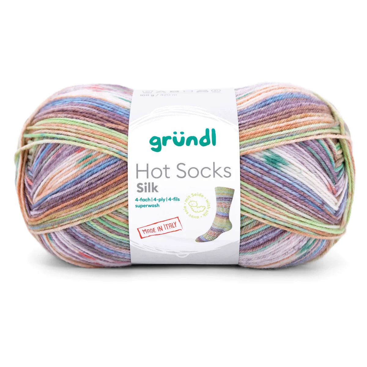 Gründl Hot Socks Silk Sockenwolle Gründl