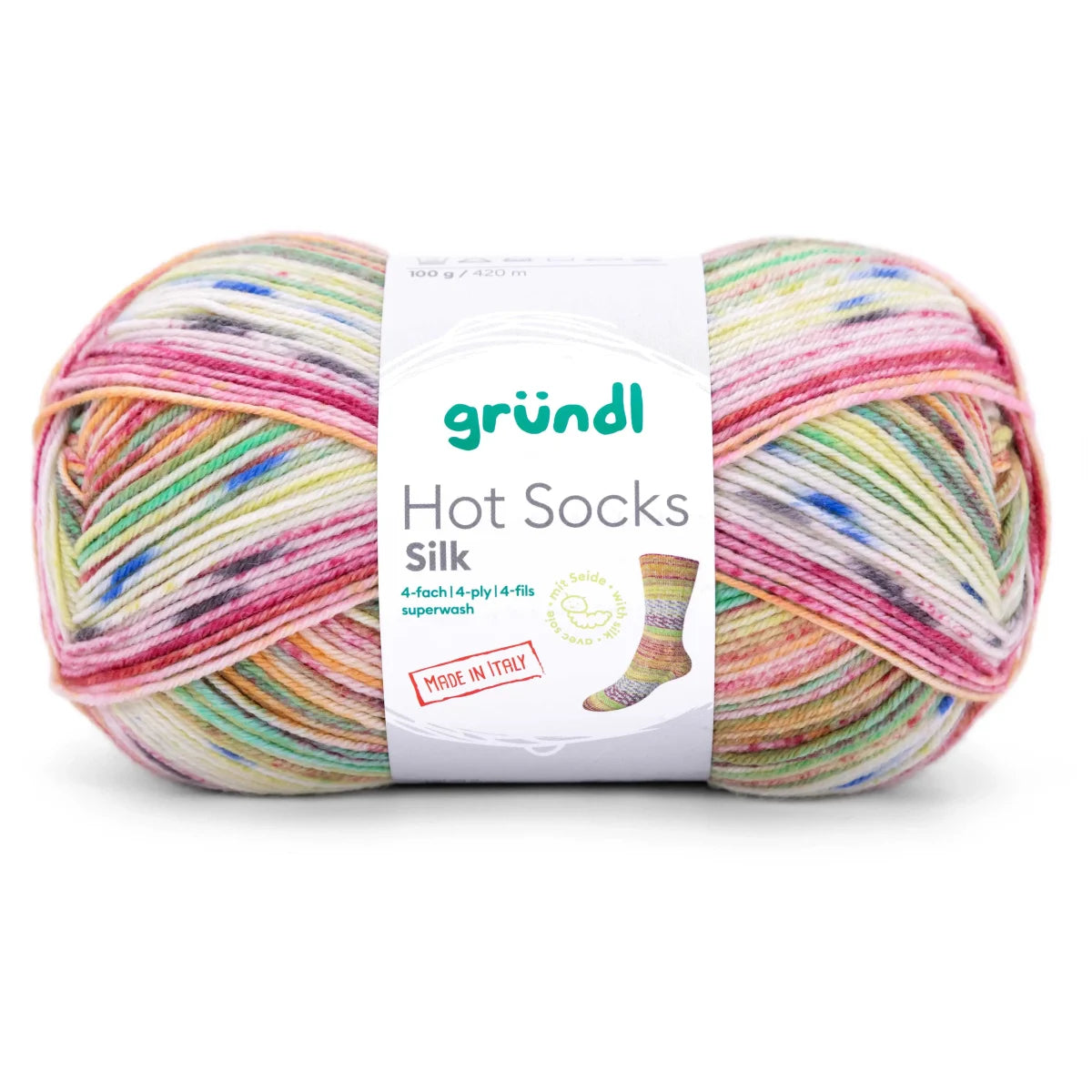 Gründl Hot Socks Silk Sockenwolle Gründl