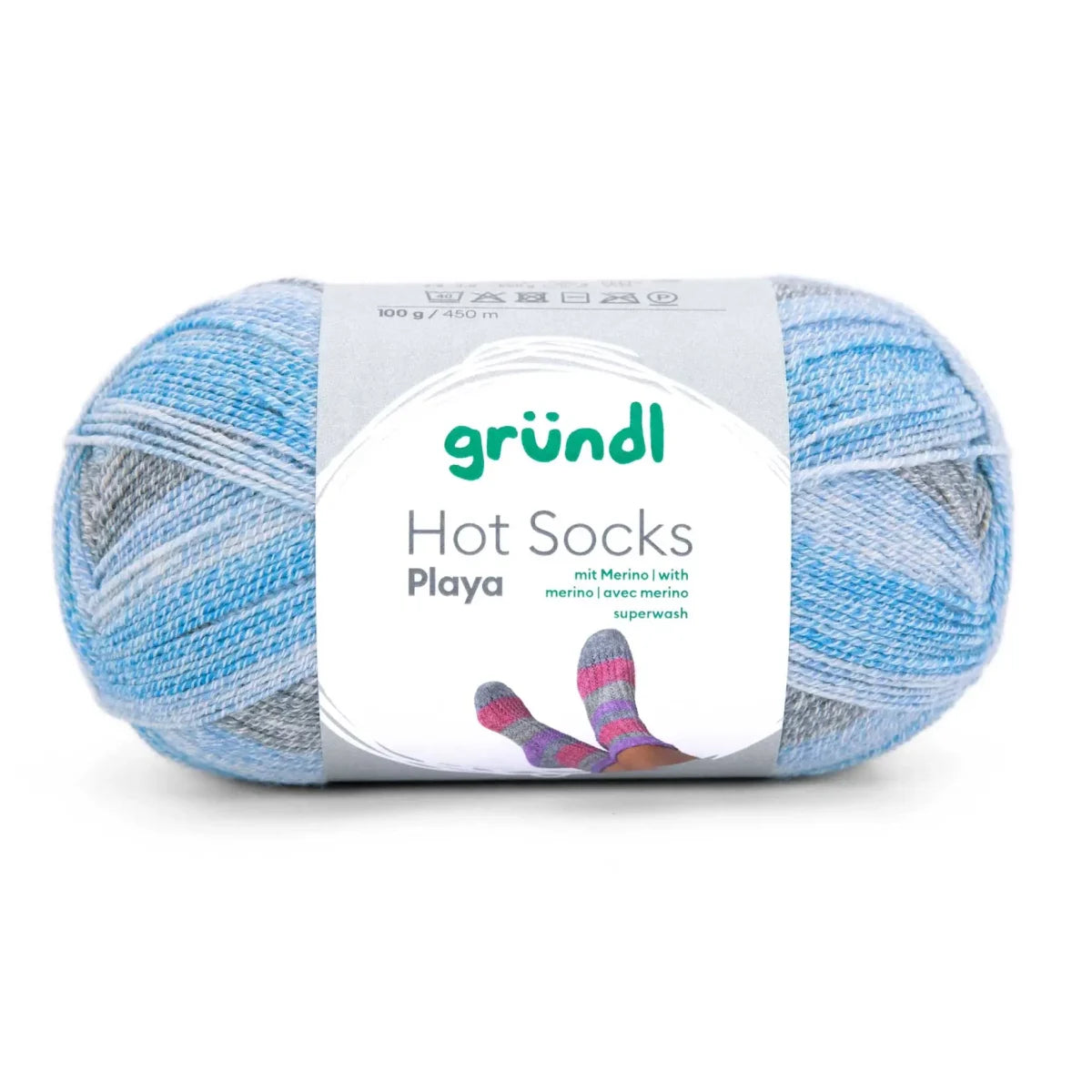 Gründl Hot Socks Playa Sockenwolle Gründl