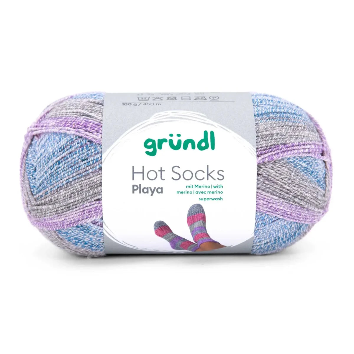 Gründl Hot Socks Playa Sockenwolle Gründl