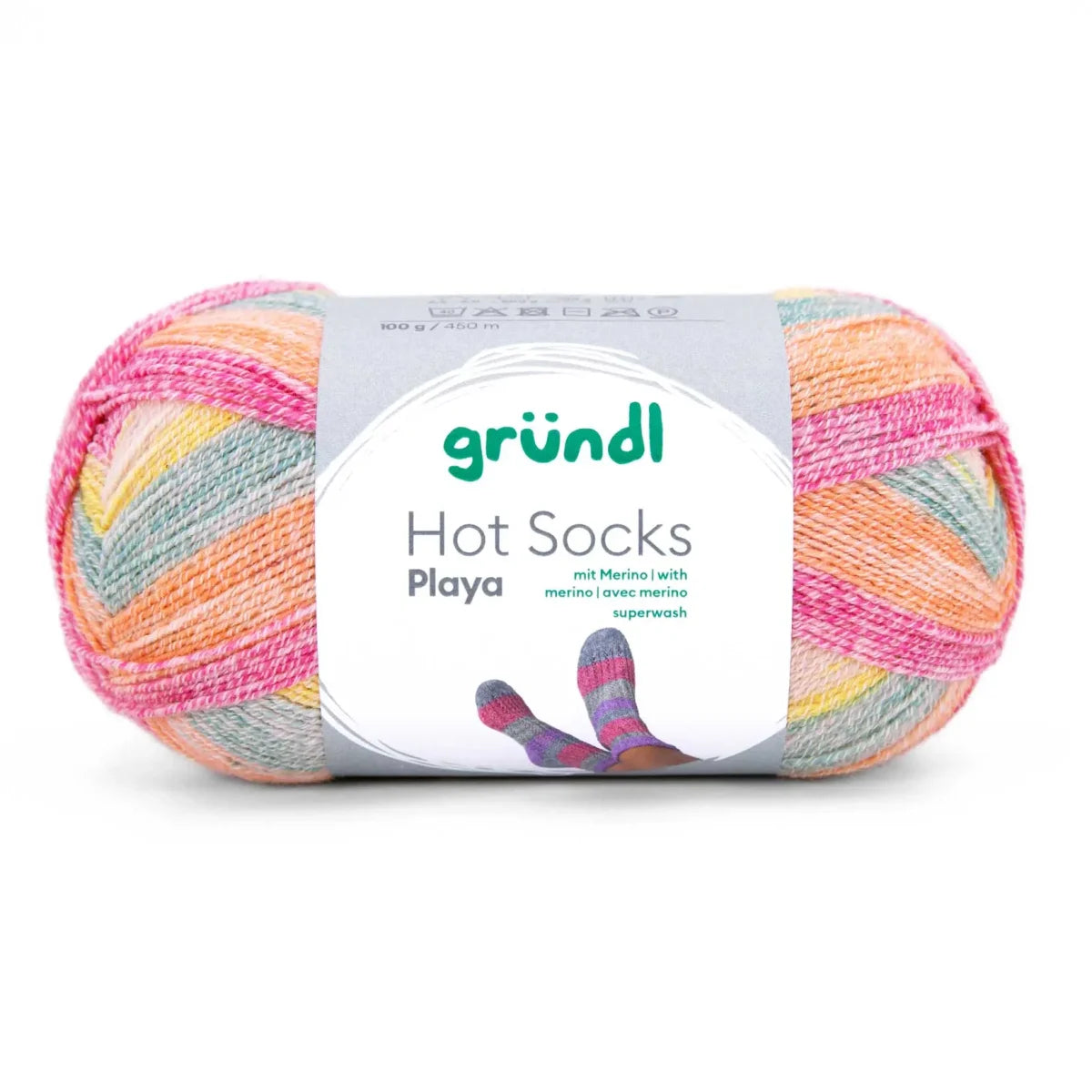 Gründl Hot Socks Playa Sockenwolle Gründl