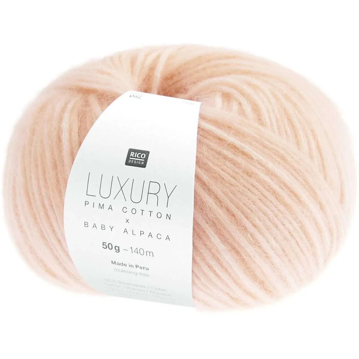Rico Design Luxury Pima Cotton x Baby Alpaca Rico Design