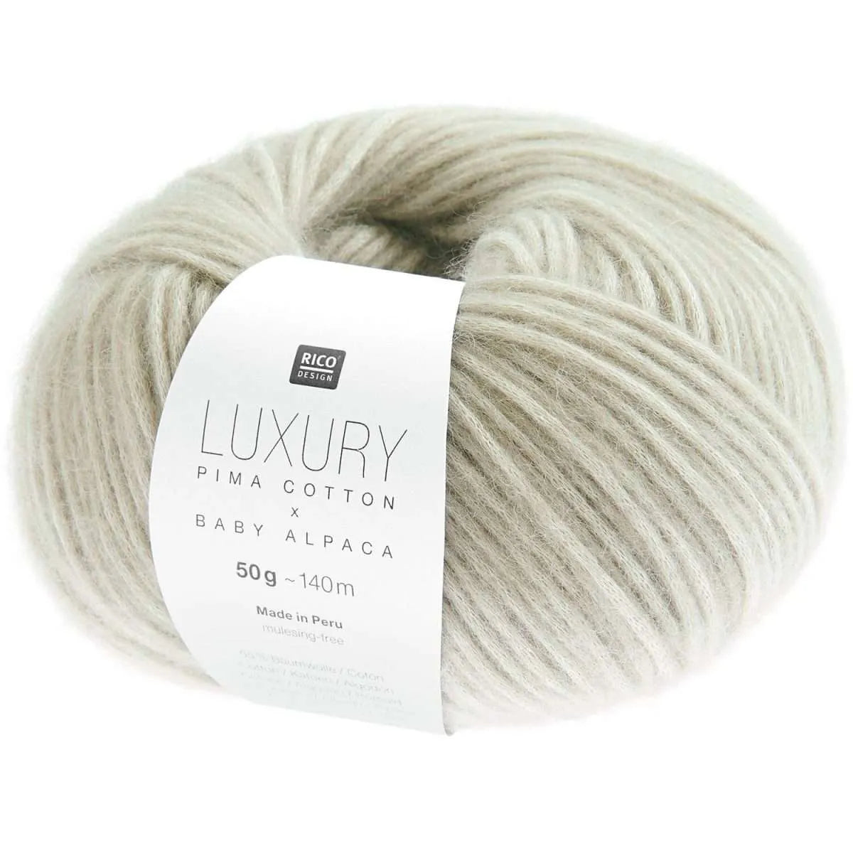 Rico Design Luxury Pima Cotton x Baby Alpaca Rico Design