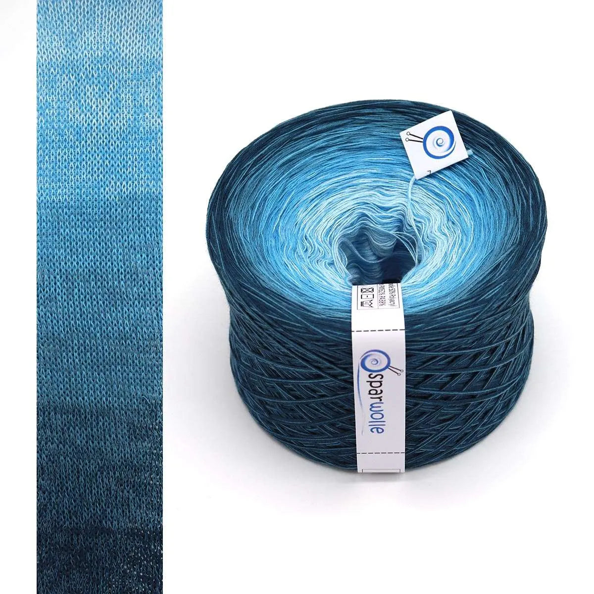 Bobbel Farbverlauf, Ombré SparWolle