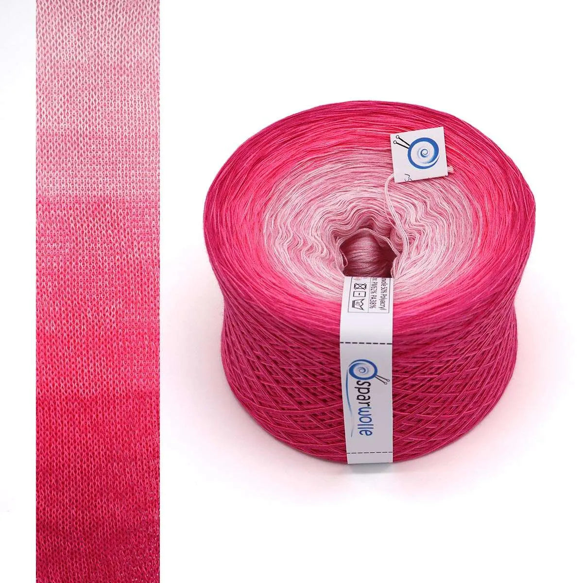 Bobbel Farbverlauf, Ombré SparWolle