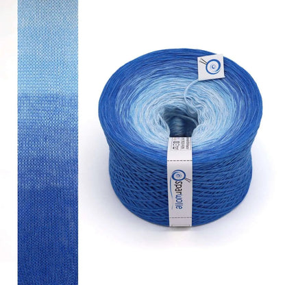 Bobbel Farbverlauf, Ombré SparWolle