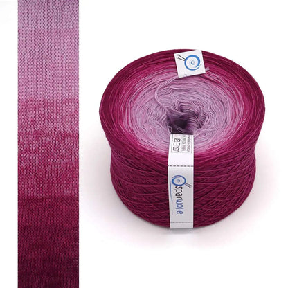 Bobbel Farbverlauf, Ombré SparWolle