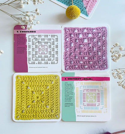 Topp Granny Square Häkel-Karten Topp