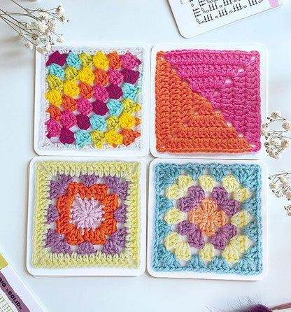 Topp Granny Square Häkel-Karten Topp