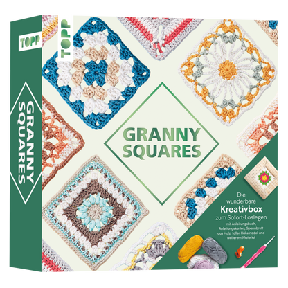 Die wunderbare Kreativbox Granny Squares Topp