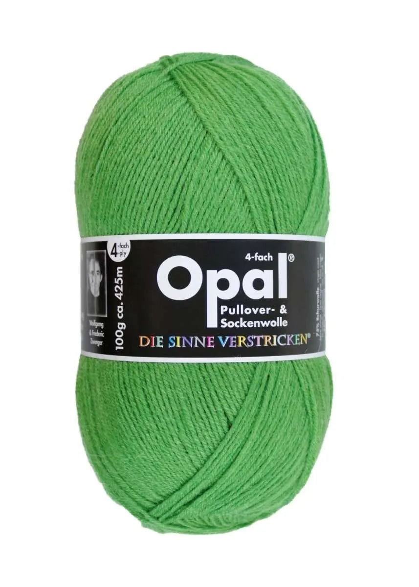 Opal Sockenwolle, uni 4-fädig Opal