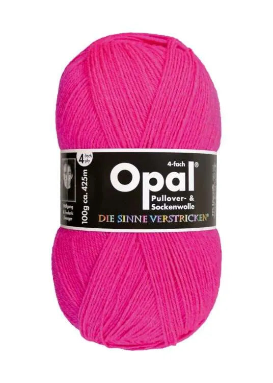 Opal Sockenwolle, uni 4-fädig Opal