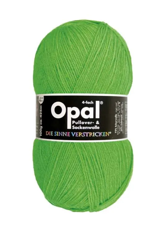 Opal Sockenwolle, uni 4-fädig Opal