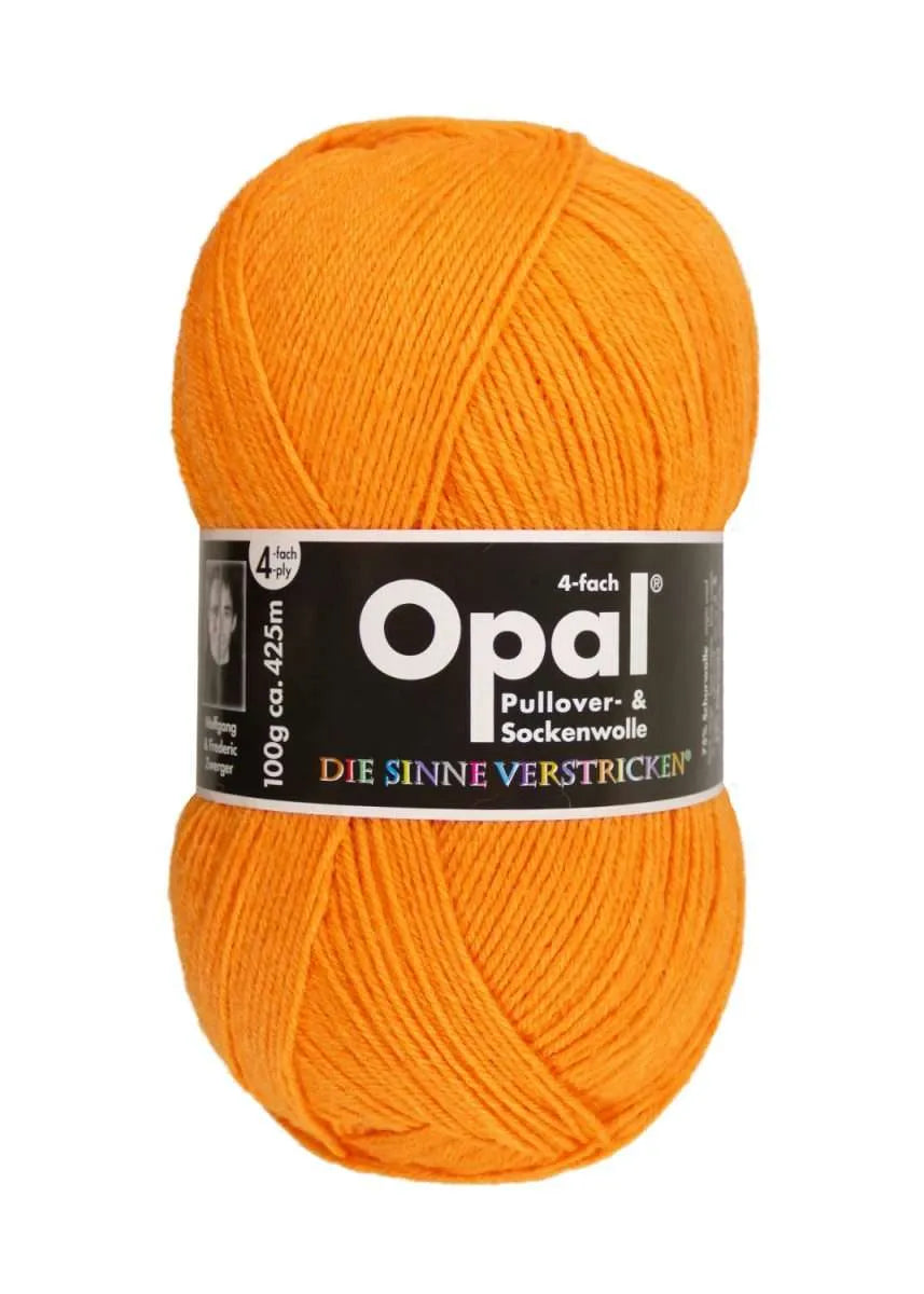Opal Sockenwolle, uni 4-fädig Opal