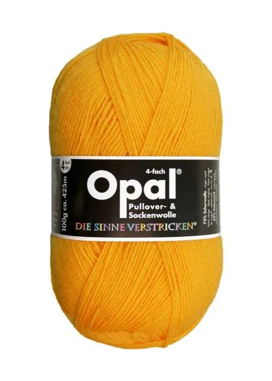 Opal Sockenwolle, uni 4-fädig Opal