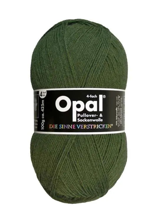 Opal Sockenwolle, uni 4-fädig Opal