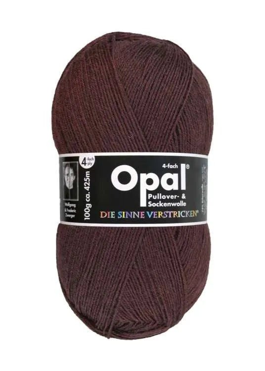 Opal Sockenwolle, uni 4-fädig Opal