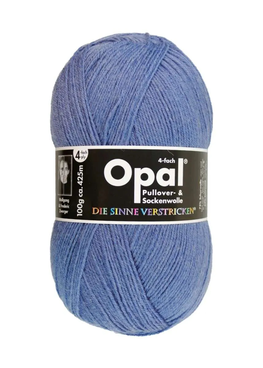 Opal Sockenwolle, uni 4-fädig Opal