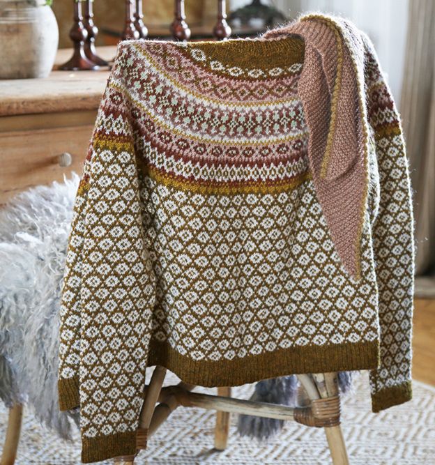 Traumhafte Strickjacken aus Norwegen von Kristin Wiola Ødegård Topp