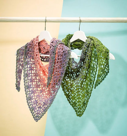 Luftig leichte Mini-Tücher häkeln Topp