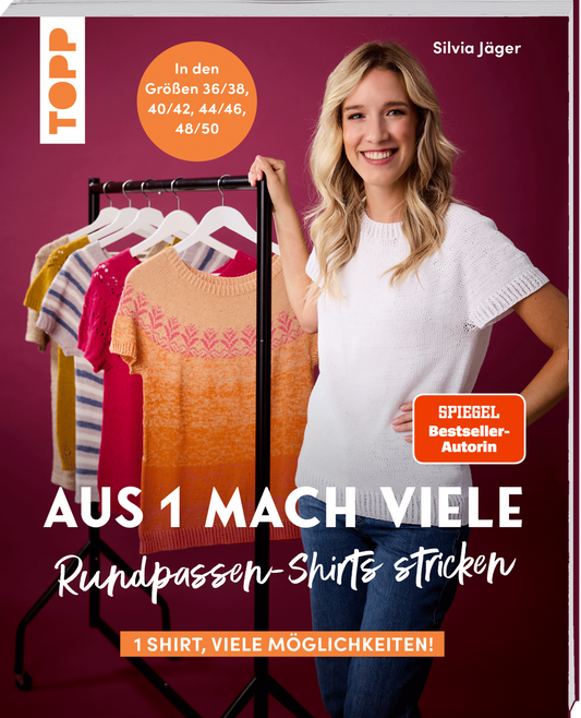 Aus 1 mach viele. Rundpassen-Shirts stricken Topp